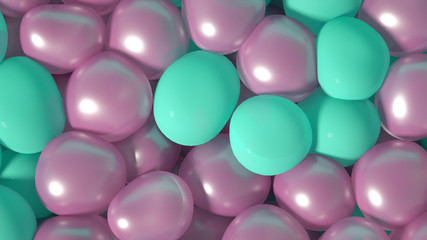 Beautiful background with geometric shape. 3d illustration, 3d rendering.