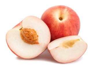Fototapeta na wymiar white peach