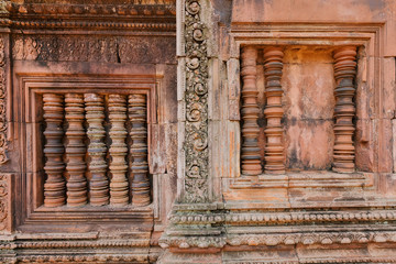 Temple Windows in Cambodia