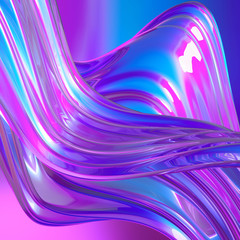 Abstract colorful background. 3d illustration, 3d rendering.