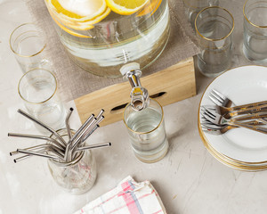 Plastic free catering service for party event