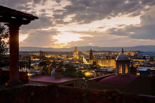 San Miguel De Allende Cityscape
