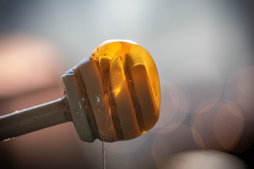 Honey Drip with Backlit with Sunflare