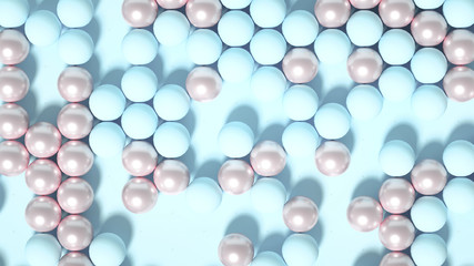 Beautiful background with geometric shape. 3d illustration, 3d rendering.