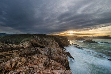 Winter sunsets in Northern Spain!