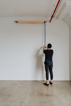 Man in studio