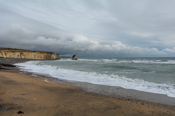 Waves at Freshwater Bay Isle of Wight
