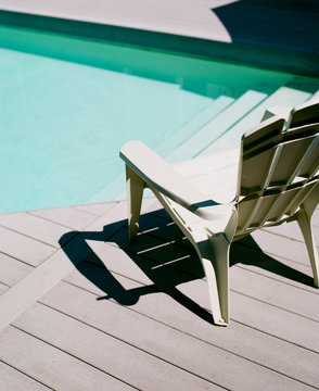 Chair by the pool