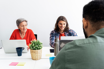 Business group in the office