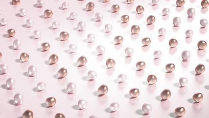 Beautiful background with geometric shape. 3d illustration, 3d rendering.