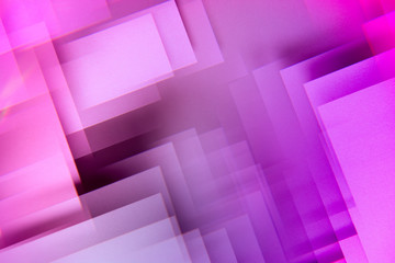 Abstract purple geometric shapes.