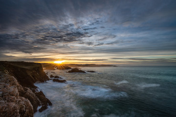 Winter sunsets in Northern Spain!