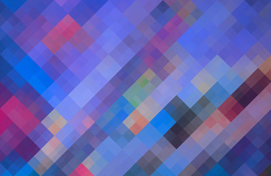 Vibrant Colorful Mosaic Background/Pattern