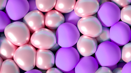 Beautiful background with geometric shape. 3d illustration, 3d rendering.