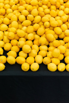 Tasty yellow fruits selling in shop