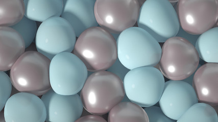 Beautiful background with geometric shape. 3d illustration, 3d rendering.