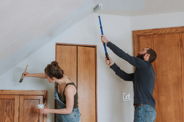 Couple Painting Room