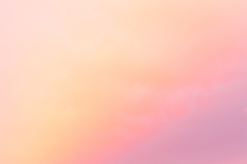 Colorful sorbet-colored sunrise