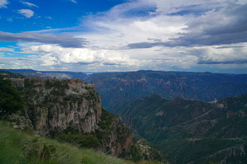 Fototapeta premium Cooper canyon cloudy