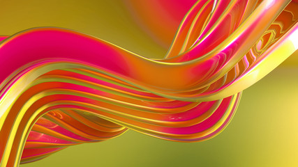 Abstract colorful background. 3d illustration, 3d rendering.