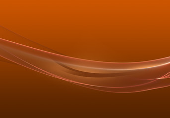 Fototapeta premium Abstract background waves. Amber abstract background for wallpaper or business card