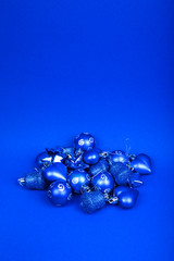 Festive glitter christmas decoration