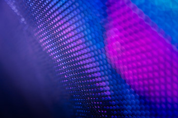 CloseUp LED blurred screen. LED soft focus background. abstract background ideal for design.