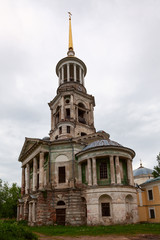 Fototapeta na wymiar Ancient Orthodox Church in Torzhok