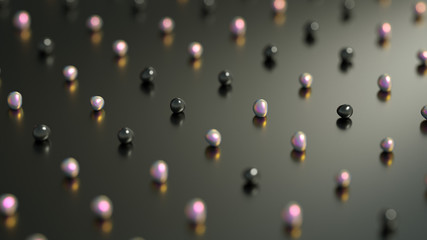 Beautiful background with geometric shape. 3d illustration, 3d rendering.