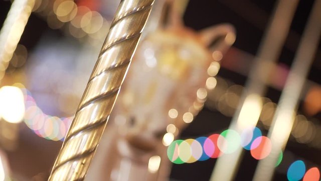 Horses of a Vintage Carousel