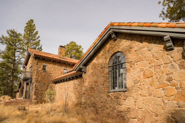 Obraz premium Exterior view of the Museum of Northern Arizona