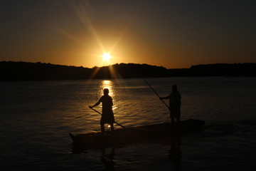 Fototapeta premium Perfeito pô- do -sol