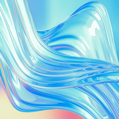 Obraz premium Abstract colorful background. 3d illustration, 3d rendering.