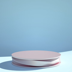 Beautiful background with geometric shape. 3d illustration, 3d rendering.