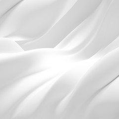 Obraz premium Beautiful luxury elegant backdrop with silk fabric drapery. 3d illustration, 3d rendering.