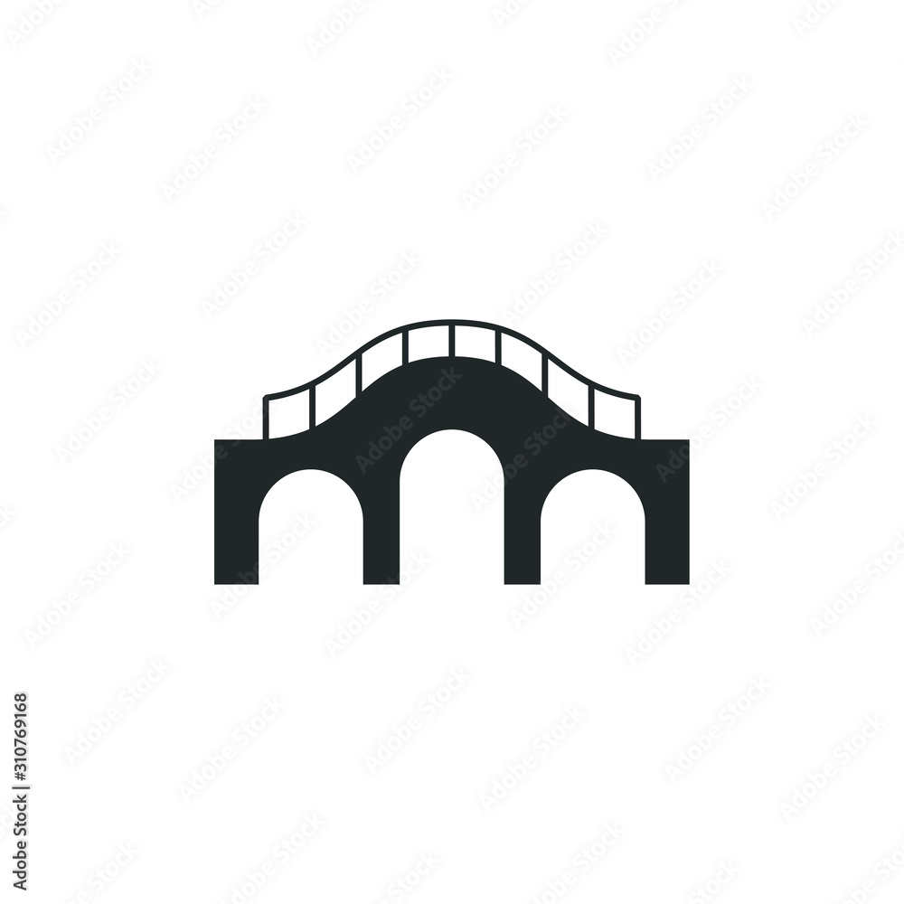 Poster fence icon template color editable. fence symbol vector sign isolated on white background illustrati