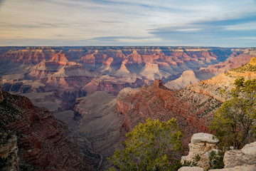 Beautiful landscape of the Grand Canyon National Park