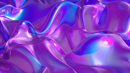 Abstract colorful background. 3d illustration, 3d rendering.