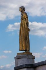 les statues du trocad&eacute;ro