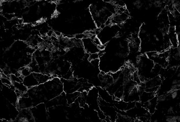 Fototapeta na wymiar Black marble pattern texture