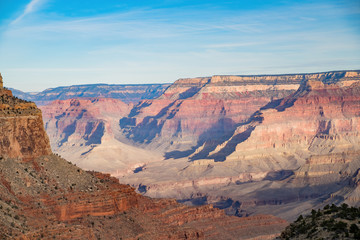 Beautiful landscape of the Hermit Trail, Grand Canyon National Park