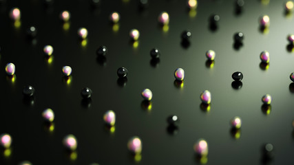 Beautiful background with geometric shape. 3d illustration, 3d rendering.