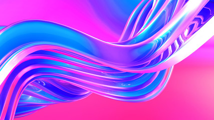 Abstract colorful background. 3d illustration, 3d rendering.