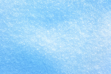 blue snow surface, background, texture