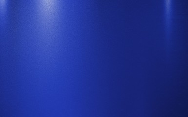 blue metallic  rough and noise foil texture polished glossy abstract background with copy space, metal gradient template for gold border, frame, ribbon design