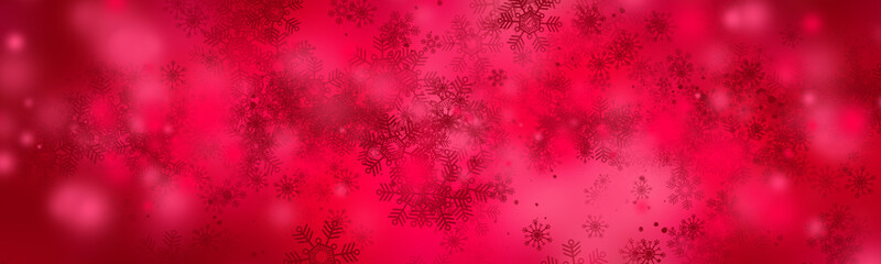Xmas background. Red pattern snowflake backdrop wallpaper.