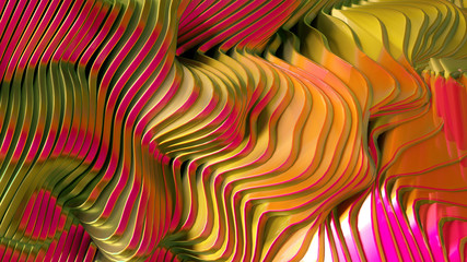 Abstract colorful background. 3d illustration, 3d rendering.