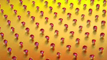 Beautiful background with geometric shape. 3d illustration, 3d rendering.