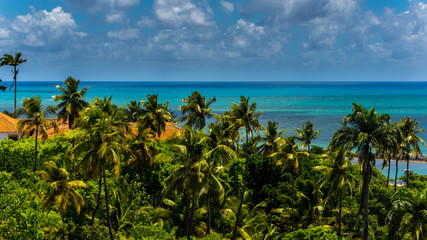 old city of Olinda, Brazil between the sun and the ocean