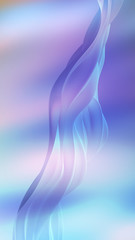 Beautiful luxury elegant backdrop with silk fabric drapery. 3d illustration, 3d rendering.